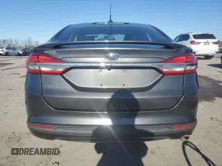 2017 Ford Fusion S with VIN 3FA6P0G76HR201606, listed as a Copart auction lot 41729265 with 124,475 mi miles and Salvage Title. Bid and sale history available at DreamBid. Image 6.