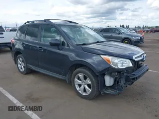 2014 Subaru Forester 2.5i Limited with VIN JF2SJAHC9EH448029, listed as a IAAI auction lot 41919935 with 153,728 mi miles. Bid and sale history available at carsss.com. Image 1.