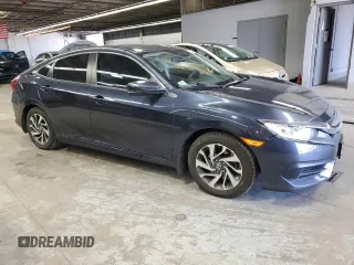 2018 Honda Civic EX с VIN 19XFC2F77JE040070, выставлен на аукционе Copart как лот 56895195 с пробегом 39 746 миль миль и Списание • Salvage title. История ставок и продаж доступна на DreamBid. Изображение 4.