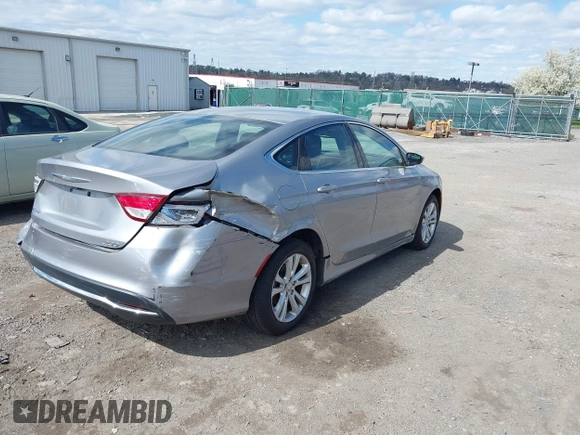 2016 Chrysler 200 Limited with VIN 1C3CCCAB9GN149515, listed as a IAAI auction lot 41987600 with 54,747 mi miles. Bid and sale history available at carsss.com. Image 4.