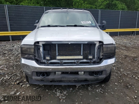 2004 Ford F-350 XL with VIN 1FTWX33P64EC85537, listed as a Copart auction lot 54480415 with Not provided miles and Salvage title. Bid and sale history available at DreamBid. Image 5.