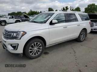 2018 Ford Expedition Max Limited with VIN 1FMJK2AT0JEA67068, listed as a Copart auction lot 58620195 with 79,647 mi miles and Salvage title. Bid and sale history available at DreamBid. Image 1.