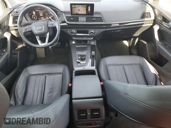 2020 Audi Q5 Premium with VIN WA1G2AFY9L2048790, listed as a Copart auction lot 73029794 with 17,580 mi miles and Salvage Title. Bid and sale history available at carsss.com. Image 8.