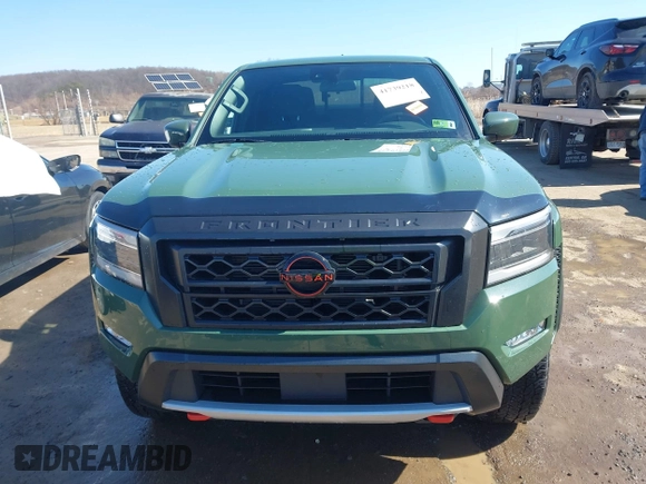 2023 Nissan Frontier Pro-4X z VIN 1N6ED1EK2PN615718, wystawiony jako IAAI lot #41739218 z przebiegiem 19 875 mil mil oraz . Historia ofert i sprzedaży dostępna na DreamBid. Obrazek 13.
