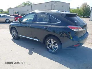 2013 Lexus RX 450h with VIN JTJBC1BA9D2053105, listed as a IAAI auction lot 42246031 with 160,931 mi miles and . Bid and sale history available at DreamBid. Image 3.
