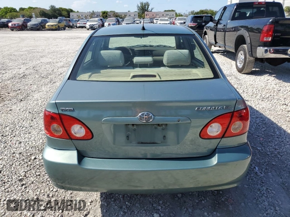 2006 Toyota Corolla CE with VIN 1NXBR32E86Z615286, listed as a Copart auction lot 56035905 with 178,922 mi miles and Clean Title. Bid and sale history available at DreamBid. Image 6.