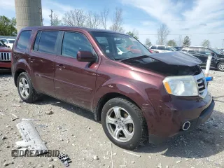 2013 Honda Pilot EX-L with VIN 5FNYF4H50DB034990, listed as a Copart auction lot 56012355 with 242,602 mi miles and Clean Title. Bid and sale history available at DreamBid. Image 4.