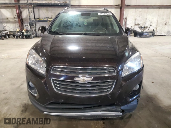 2015 Chevrolet Trax LTZ with VIN KL7CJTSB8FB225318, listed as a Copart auction lot 51179315 with 113,903 mi miles and Clean Title. Bid and sale history available at carsss.com. Image 5.