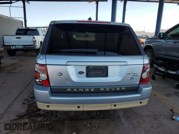 2008 Land Rover Range Rover Sport HSE z VIN SALSK25498A128004, wystawiony jako Copart lot #59326645 z przebiegiem 150 093 mil mil oraz Szkoda całkowita • Salvage title. Historia ofert i sprzedaży dostępna na DreamBid. Obrazek 6.