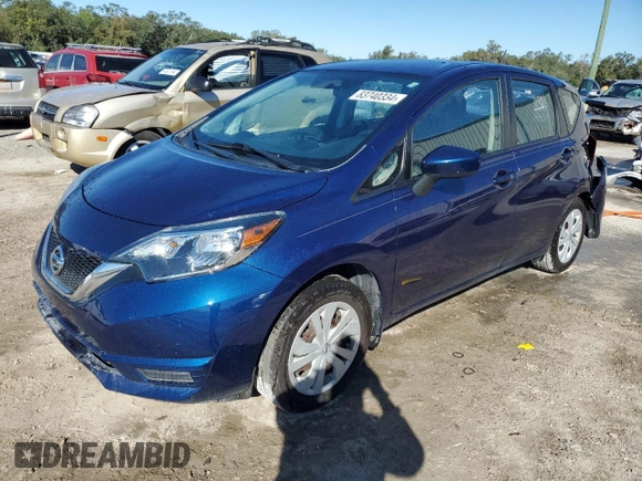 2018 Nissan Note SV z VIN 3N1CE2CP4JL359068, wystawiony jako Copart lot #60338475 z przebiegiem 75 799 mil mil oraz Nie do naprawy • Non repairable. Historia ofert i sprzedaży dostępna na DreamBid. Obrazek 1.