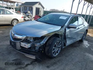2017 Acura TLX V6 w/Technology Pkg with VIN 19UUB2F57HA002961, listed as a IAAI auction lot 41482815 with 55,528 mi miles and . Bid and sale history available at DreamBid. Image 2.