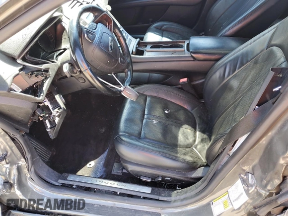 2017 Lincoln MKZ Reserve with VIN 3LN6L5F91HR639287, listed as a Copart auction lot 48975645 with Not provided miles and Salvage title. Bid and sale history available at DreamBid. Image 7.