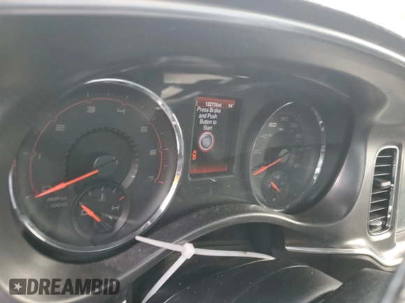 2014 Dodge Charger RT Plus with VIN 2C3CDXCT8EH138179, listed as a Copart auction lot 46060595 with 122,724 mi miles and Salvage Title. Bid and sale history available at carsss.com. Image 9.