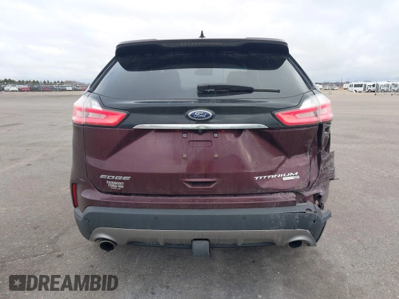 2020 Ford Edge Titanium z VIN 2FMPK4K91LBB56297, wystawiony jako IAAI lot #41938896 z przebiegiem 79 875 mil mil oraz . Historia ofert i sprzedaży dostępna na DreamBid. Obrazek 16.