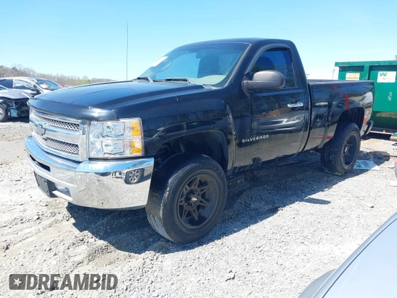 2013 Chevrolet Silverado 1500 Work Truck with VIN 1GCNCPEX8DZ263575, listed as a IAAI auction lot 41875007 with 133,318 mi miles and . Bid and sale history available at DreamBid. Image 2.