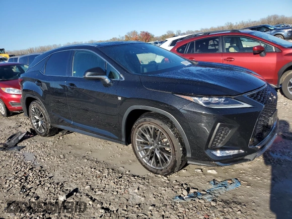 2020 Lexus RX with VIN 2T2YZMDA0LC234969, listed as a Copart auction lot 81626814 with 42,268 mi miles and Salvage Title. Bid and sale history available at carsss.com. Image 4.