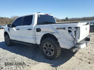 2024 Ford F-150 STX with VIN 1FTFW2L59RKE14875, listed as a Copart auction lot 46868435 with 7,777 mi miles and Salvage Title. Bid and sale history available at carsss.com. Image 2.