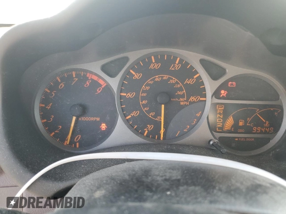 2001 Toyota Celica GTS with VIN JTDDY38T310050306, listed as a Copart auction lot 62747044 with 99,449 mi miles and Salvage Title. Bid and sale history available at carsss.com. Image 9.