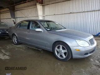 2004 Mercedes-Benz S-Class 4.3L with VIN WDBNG70JX4A392518, listed as a Copart auction lot 85789154 with 156,840 mi miles and Clean Title. Bid and sale history available at carsss.com. Image 4.