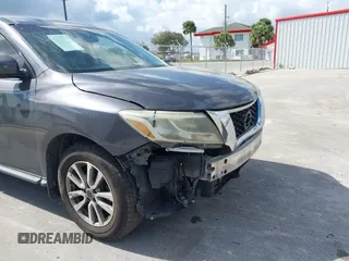 2014 Nissan Pathfinder Platinum with VIN 5N1AR2MN4EC703503, listed as a IAAI auction lot 41544972 with 162,287 mi miles and . Bid and sale history available at DreamBid. Image 13.