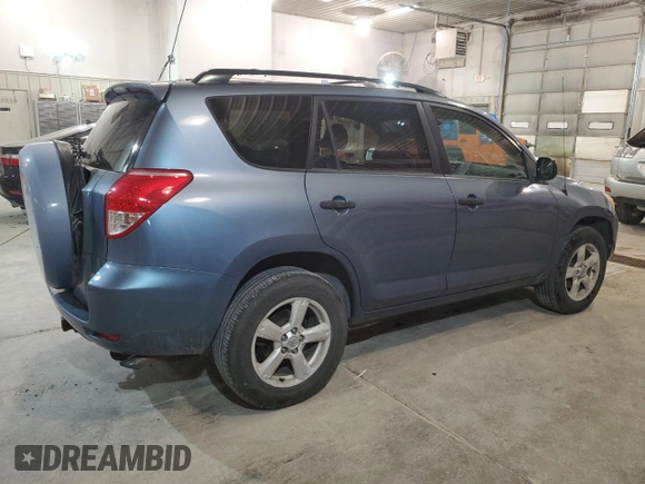 2006 Toyota RAV4 with VIN JTMZK33V666000407, listed as a Copart auction lot 85781444 with 360,528 mi miles and Clean Title. Bid and sale history available at carsss.com. Image 3.