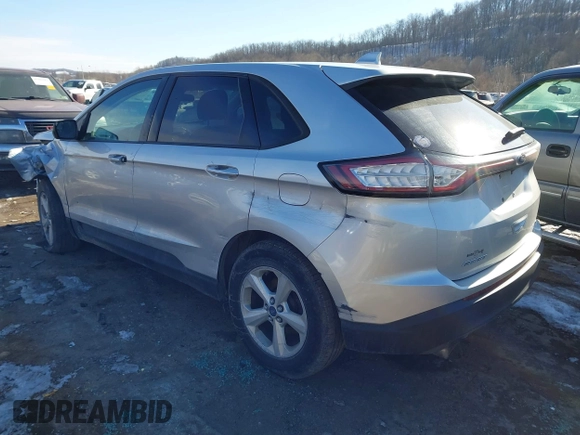 2015 Ford Edge SE with VIN 2FMTK4G8XFBC19593, listed as a IAAI auction lot 41418576 with Not provided miles and . Bid and sale history available at DreamBid. Image 3.