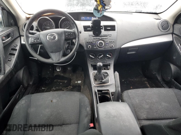2013 Mazda 3 GX with VIN JM1BL1KF1D1729468, listed as a Copart auction lot 80479774 with 236,513 mi miles and Salvage Title. Bid and sale history available at carsss.com. Image 8.