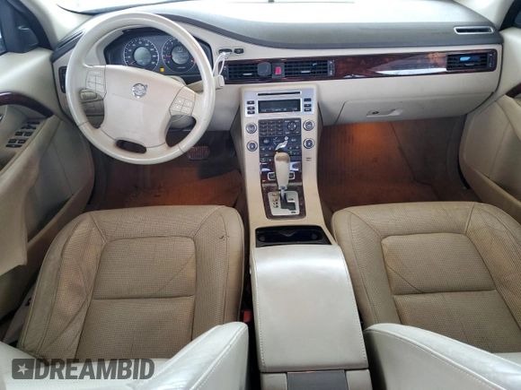 2007 Volvo S80 I6 with VIN YV1AS982971031562, listed as a Copart auction lot 49044255 with 135,237 mi miles and Salvage Title. Bid and sale history available at carsss.com. Image 8.