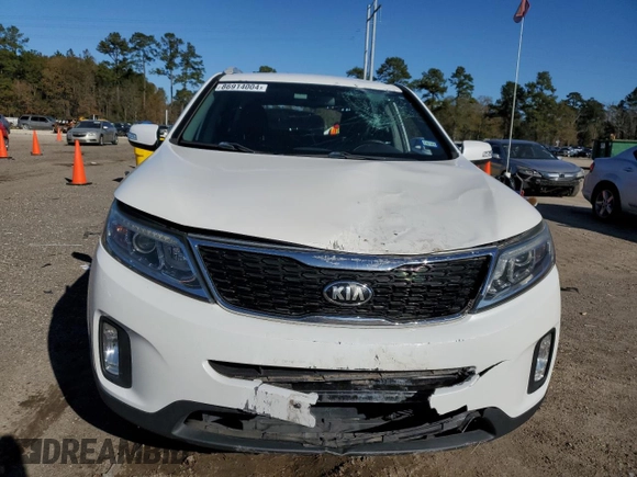 2015 Kia Sorento EX with VIN 5XYKU4A79FG652165, listed as a Copart auction lot 86914004 with 60,239 mi miles and Salvage Title. Bid and sale history available at carsss.com. Image 5.