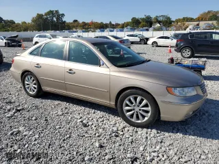 2008 Hyundai Azera Limited with VIN KMHFC46F48A295271, listed as a Copart auction lot 76299094 with 144,226 mi miles and Salvage Title. Bid and sale history available at carsss.com. Image 4.