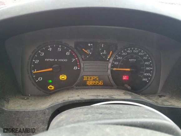 2004 Chevrolet Colorado LT w/1LT with VIN 1GCDT146748139336, listed as a Copart auction lot 46994795 with 188,956 mi miles and Clean Title. Bid and sale history available at carsss.com. Image 9.