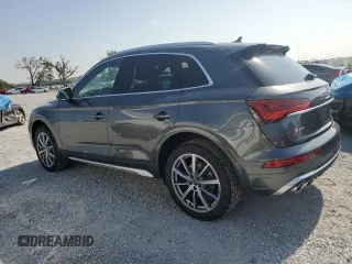 2021 Audi SQ5 Premium Plus with VIN WA1B4AFY1M2035067, listed as a Copart auction lot 55983255 with 60,302 mi miles and Clean Title. Bid and sale history available at DreamBid. Image 2.