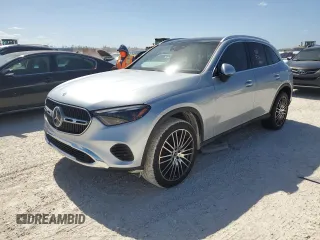 2023 Mercedes-Benz GLC with VIN W1NKM4GB3PF002580, listed as a Copart auction lot 77246444 with 0 mi miles and Salvage Title. Bid and sale history available at carsss.com. Image 1.