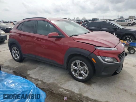 2023 Hyundai Kona SEL with VIN KM8K62AB8PU947837, listed as a Copart auction lot 54394245 with 32,401 mi miles and Salvage Title. Bid and sale history available at DreamBid. Image 4.