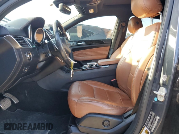 2016 Mercedes-Benz GLE 450 AMG with VIN 4JGED6EBXGA012888, listed as a Copart auction lot 51288915 with 61,779 mi miles and Salvage title. Bid and sale history available at DreamBid. Image 7.