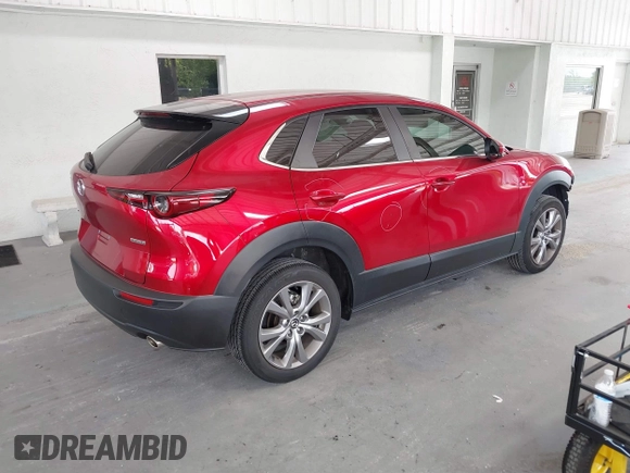 2021 Mazda CX-30 Select with VIN 3MVDMABL6MM237970, listed as a IAAI auction lot 39803470 with 16,254 mi miles and . Bid and sale history available at DreamBid. Image 4.