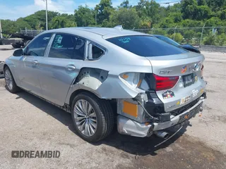 2016 BMW 5 Series 535i Gran Turismo xDrive with VIN WBA5M4C51GD186544, listed as a IAAI auction lot 42573259 with 83,181 mi miles and . Bid and sale history available at DreamBid. Image 3.