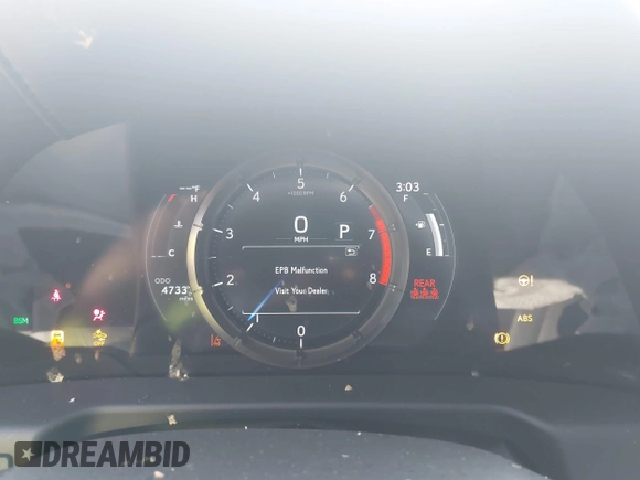 2021 Lexus ES 350 F Sport with VIN 58AGZ1B14MU094578, listed as a IAAI auction lot 41768656 with 47,333 mi miles and . Bid and sale history available at DreamBid. Image 7.