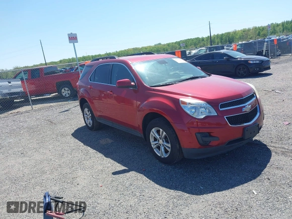 2015 Chevrolet Equinox LT with VIN 1GNFLFEK8FZ100339, listed as a IAAI auction lot 42113246 with 119,050 mi miles. Bid and sale history available at carsss.com. Image 1.