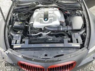 2005 BMW 6 Series 645Ci with VIN WBAEK73485B324653, listed as a Copart auction lot 51782585 with 123,602 mi miles and Clean Title. Bid and sale history available at carsss.com. Image 11.