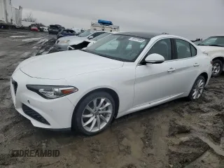 2017 Alfa Romeo Giulia Ti with VIN ZARFAEEN7H7537997, listed as a Copart auction lot 89137045 with 74,502 mi miles and Clean Title. Bid and sale history available at carsss.com. Image 1.