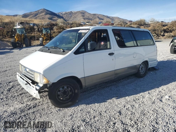1993 Ford Aerostar z VIN 1FMDA31X9PZA67712, wystawiony jako Copart lot #80171704 z przebiegiem 229 582 mil mil oraz Szkoda całkowita • Salvage title. Historia ofert i sprzedaży dostępna na DreamBid. Obrazek 1.