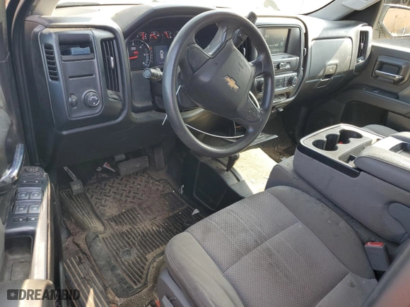 2018 Chevrolet Silverado 1500 Custom with VIN 3GCUKPEC4JG349182, listed as a Copart auction lot 44339805 with 83,010 mi miles and Salvage Title. Bid and sale history available at carsss.com. Image 8.