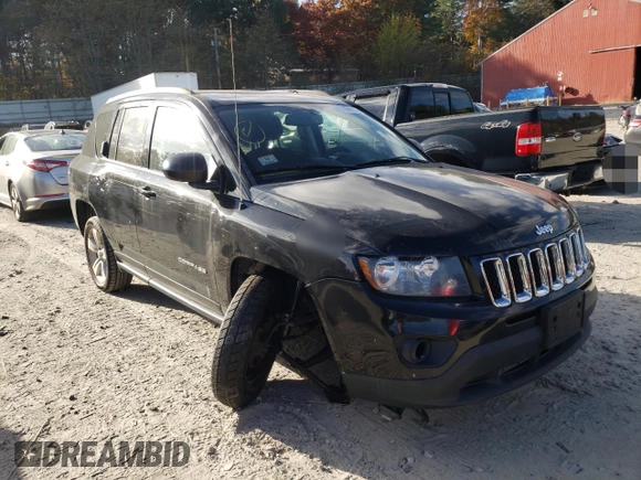 2016 Jeep Compass Sport with VIN 1C4NJDBB1GD521904, listed as a Copart auction lot 65169062 with 125,228 mi miles. Bid and sale history available at carsss.com. Image 1.