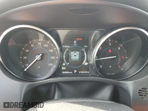 2018 Jaguar F-Pace 20d Premium with VIN SADCJ2FN9JA326677, listed as a Copart auction lot 42704055 with 104,968 mi miles and Salvage Title. Bid and sale history available at DreamBid. Image 9.