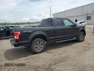 2016 Ford F-150 XLT with VIN 1FTEX1EP0GFB82223, listed as a Copart auction lot 65466285 with 213,989 mi miles and Salvage title. Bid and sale history available at DreamBid. Image 3.