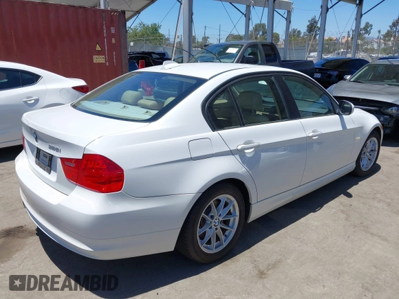 2010 BMW 3 Series 328i with VIN WBAPH5C5XAA439453, listed as a IAAI auction lot 42636515 with 98,702 mi miles and . Bid and sale history available at DreamBid. Image 4.