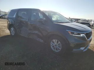 2024 Kia Carnival LX with VIN KNDNB4H30R6330432, listed as a Copart auction lot 47146295 with 18,496 mi miles and Salvage Title. Bid and sale history available at carsss.com. Image 4.