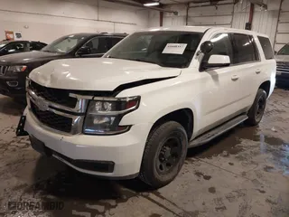 2018 Chevrolet Tahoe Commercial with VIN 1GNSKDEC7JR240082, listed as a IAAI auction lot 41608557 with 111,834 mi miles. Bid and sale history available at carsss.com. Image 18.