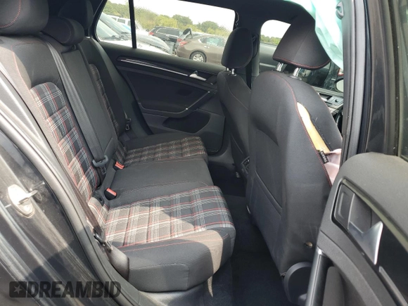 2017 Volkswagen Golf GTI S with VIN 3VW4T7AU4HM073347, listed as a Copart auction lot 67184454 with 76,173 mi miles and Salvage Title. Bid and sale history available at carsss.com. Image 10.